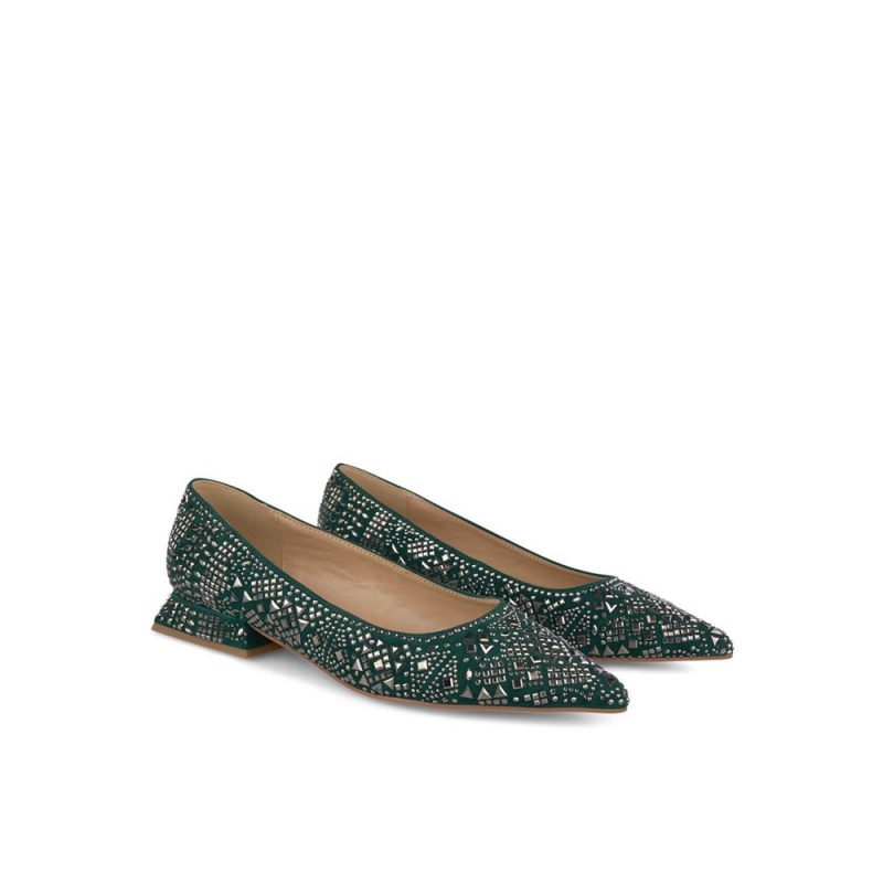 Ballerine Alma En Pena Covered With Stones Bleu Femme | IGX-83928610